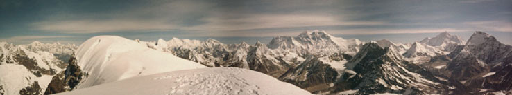 panorama z Mera Peaku